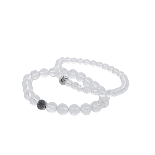 Pierres blanches naturelles Mandalas