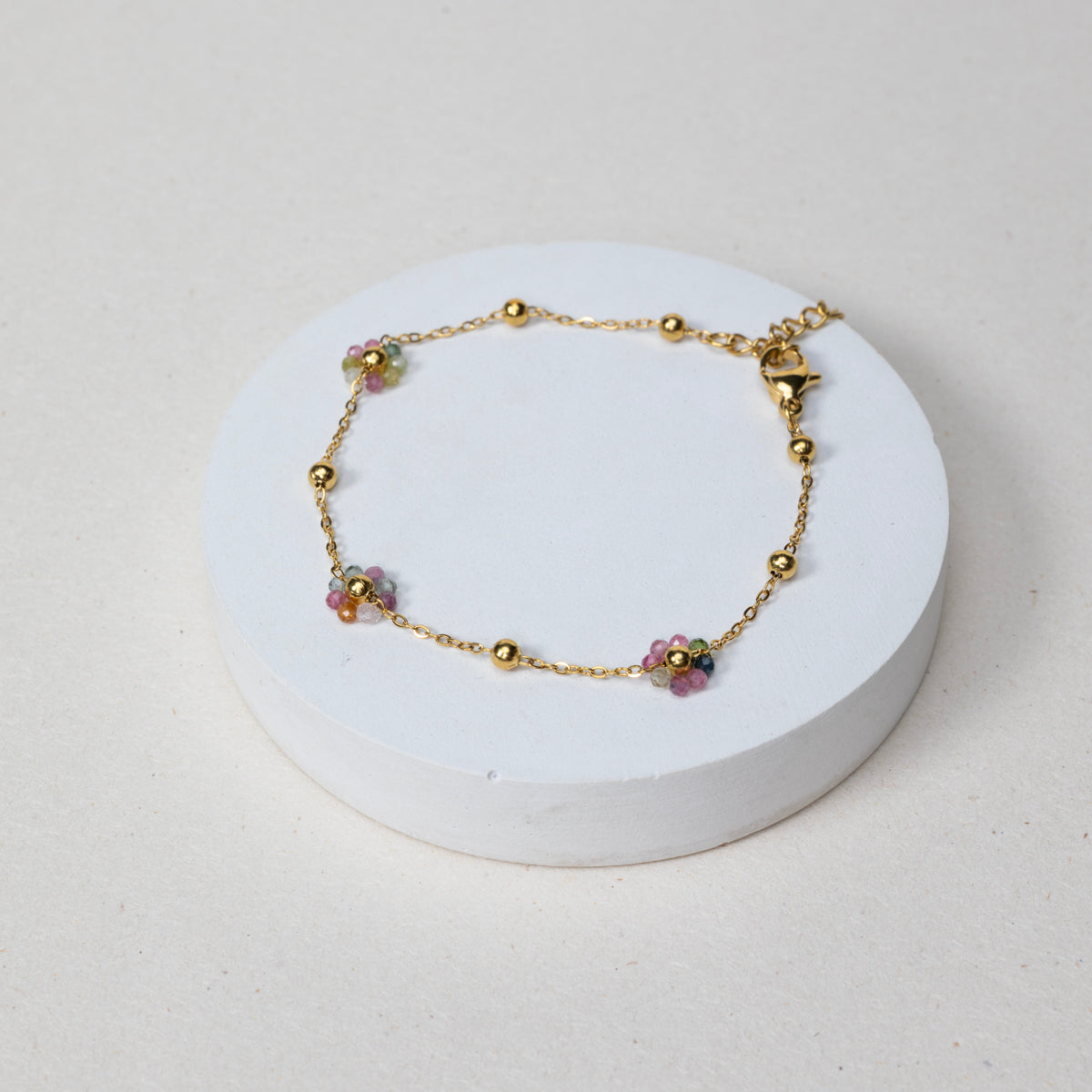 Bracelet Céline - Tourmaline Melon
