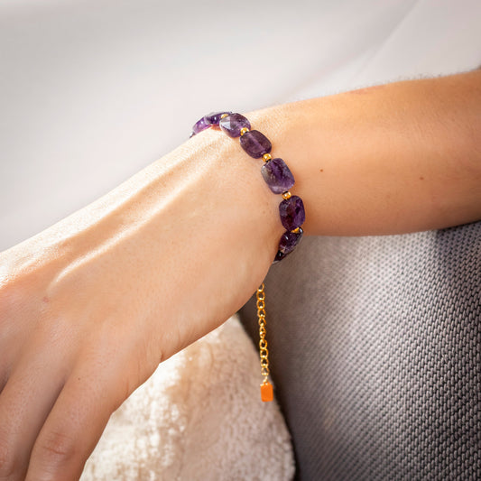 Bracelet Zoï - Améthyste (Copie)