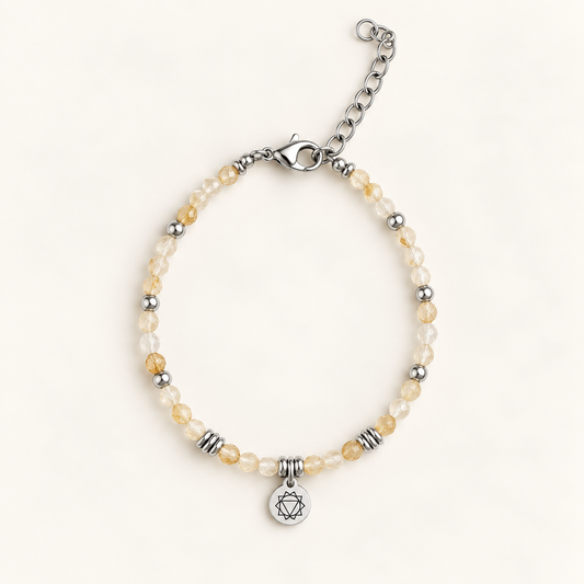 Bracelet Chakra Plexus solaire – Citrine