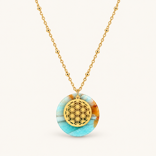 Collier Naoé - Amazonite