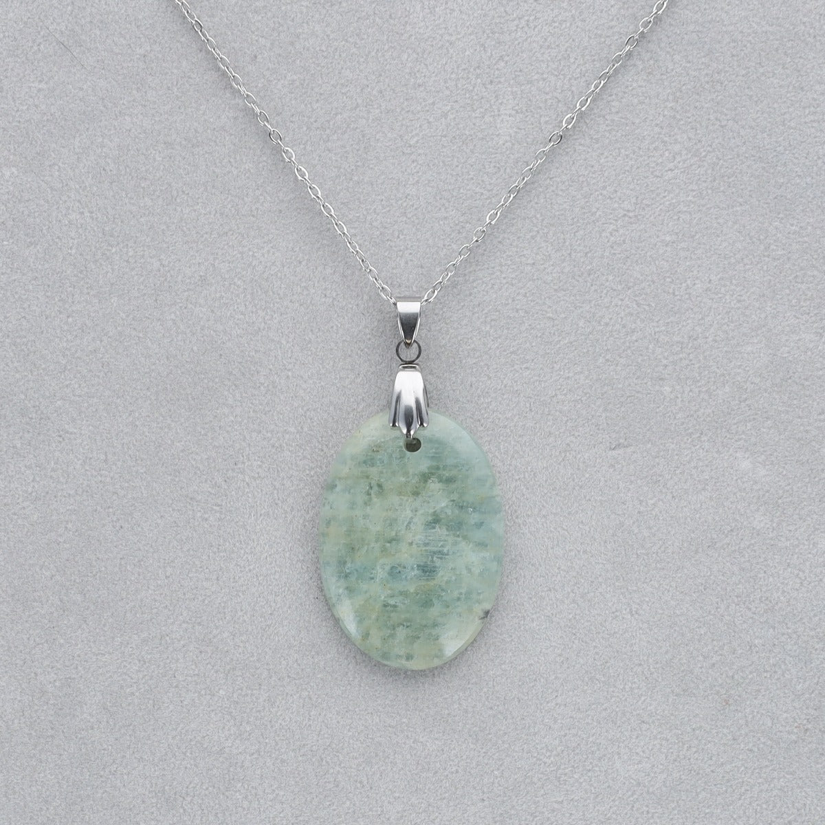 Aigue Marine Cabochon percé 36