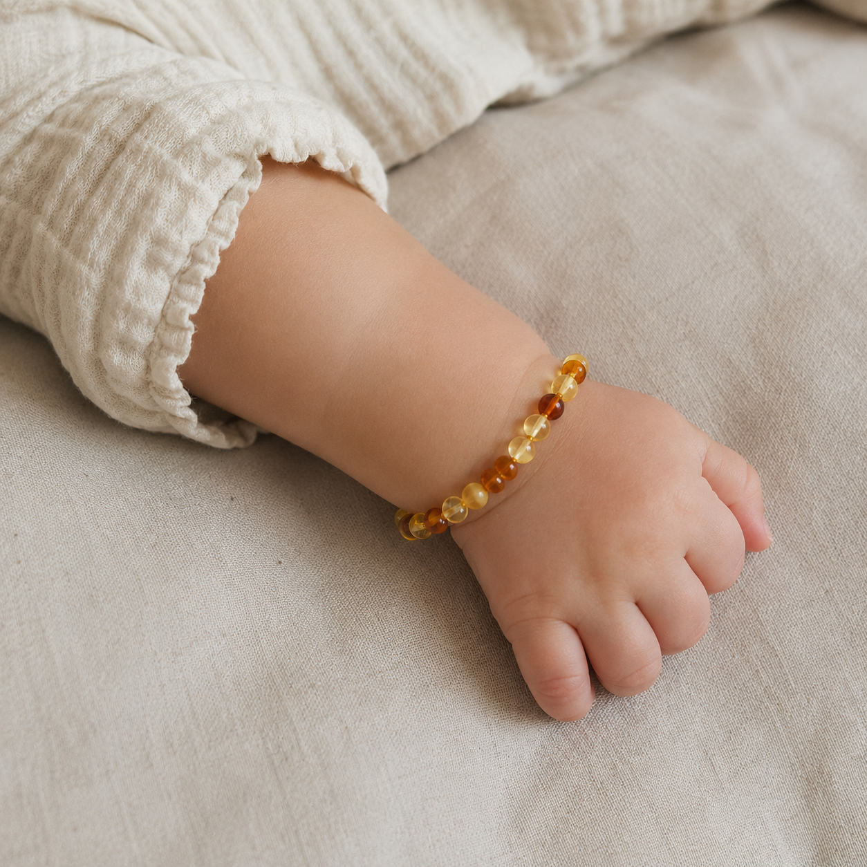 Bracelet Maxence - ambre mix