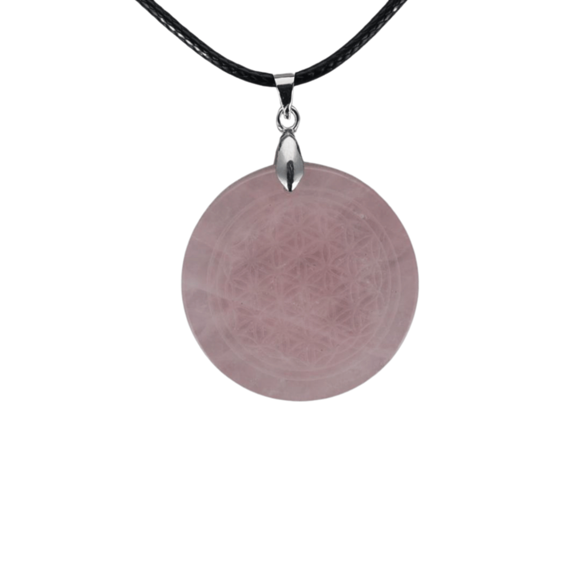 Pendentif Quartz rose - Lifio