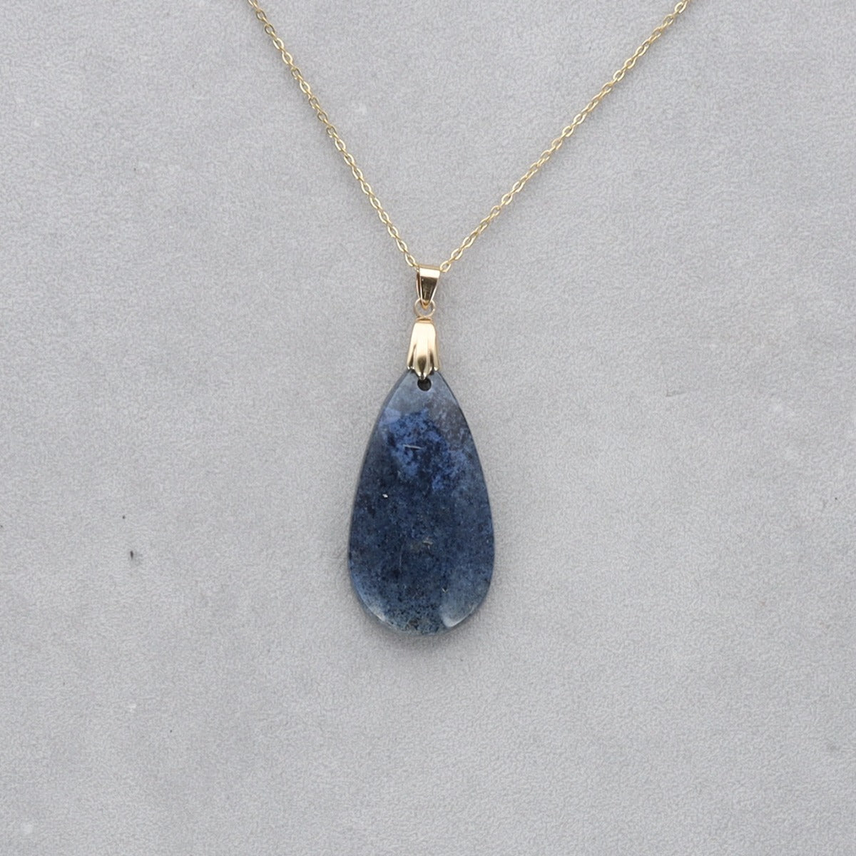 Dumortiérite Cabochon percé 12