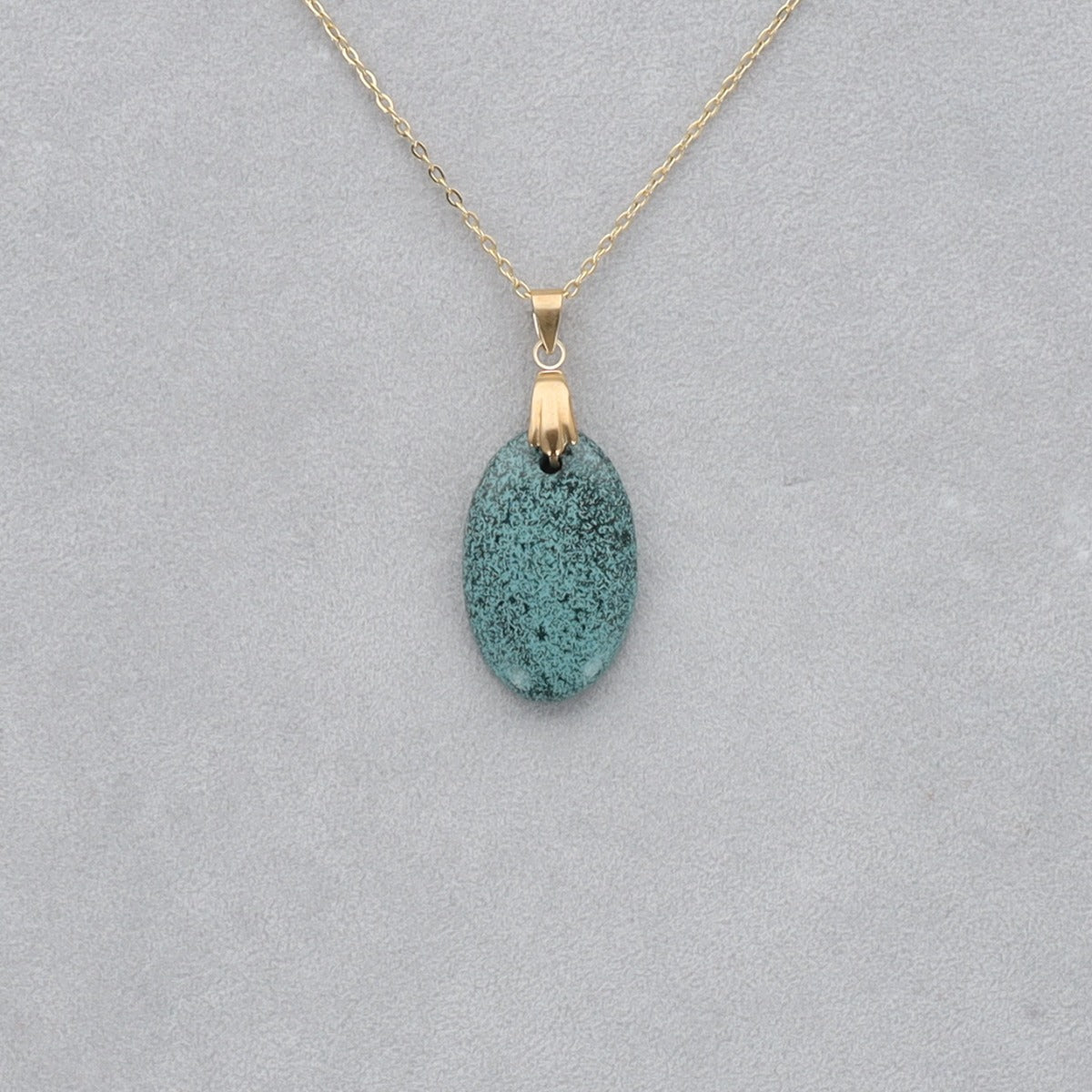 Héliotrope Cabochon percé 31