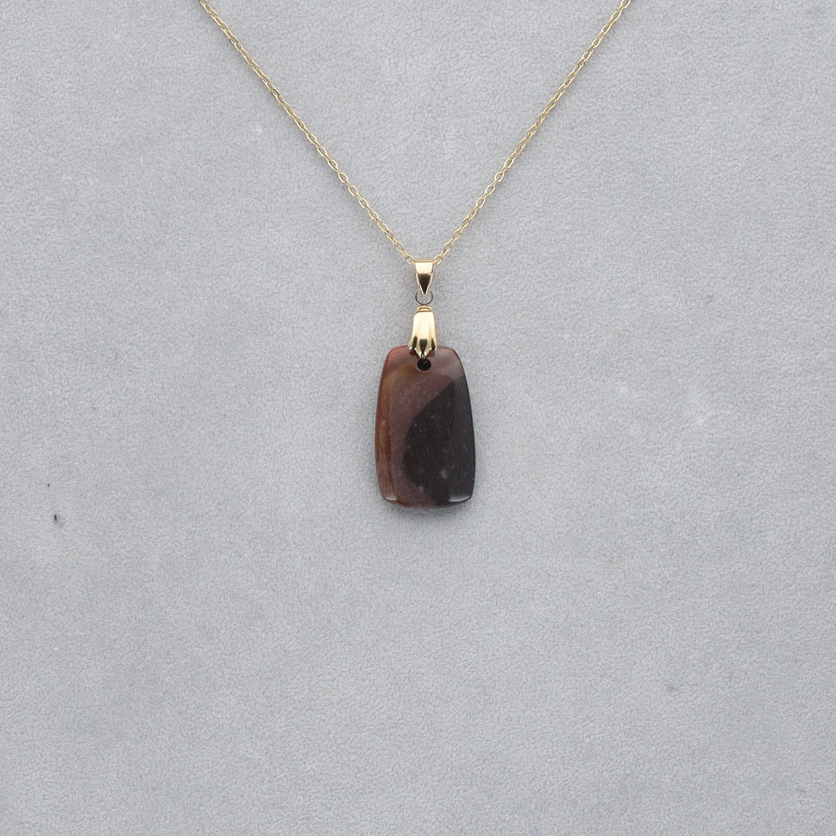 Jaspe Polychrome Cabochon percé 3