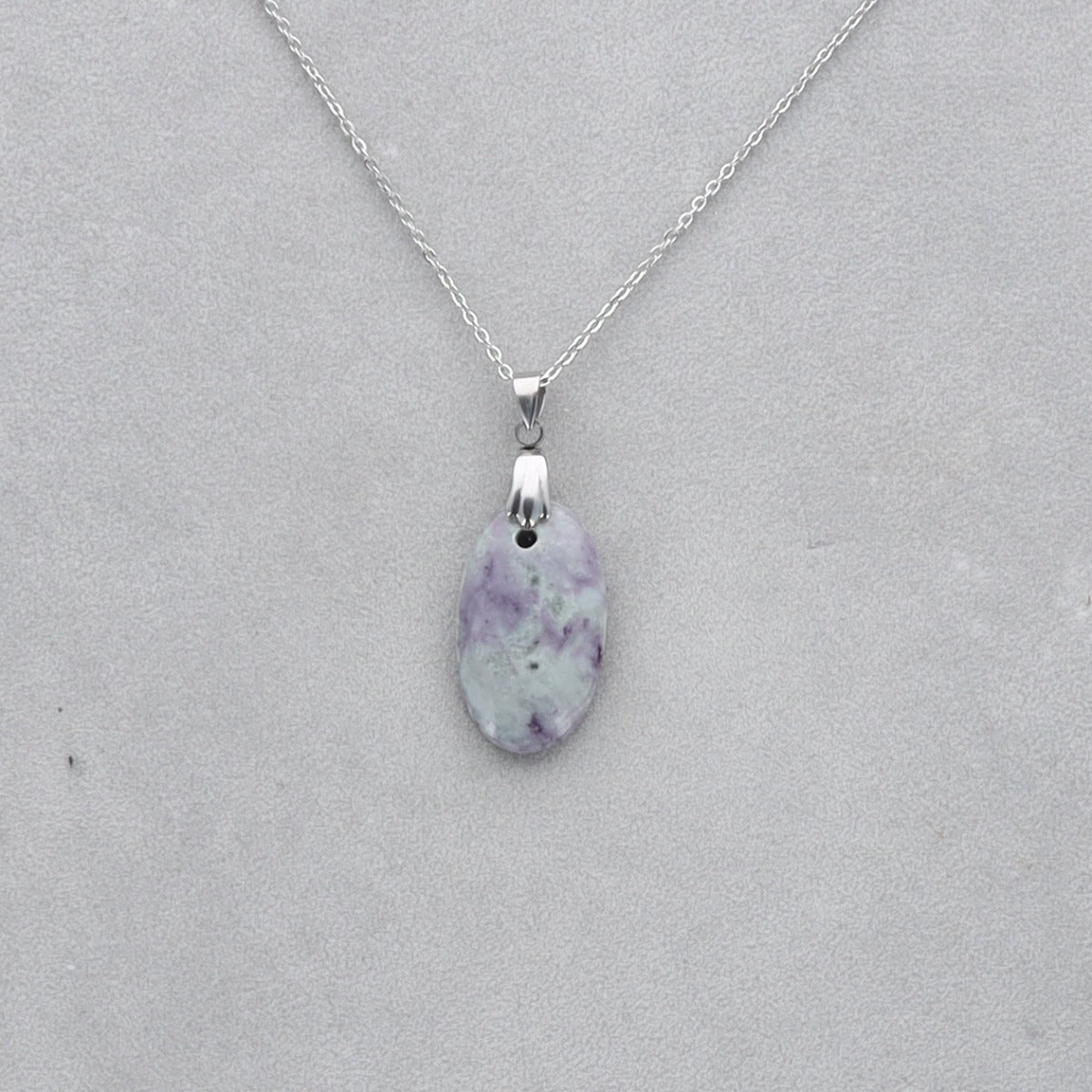 Kammererite Cabochon percé 48