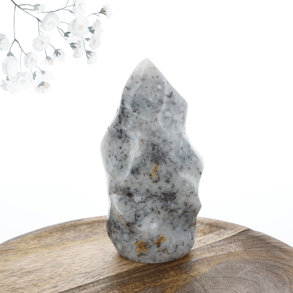 Opale Dendritique flamme 0.580kg
