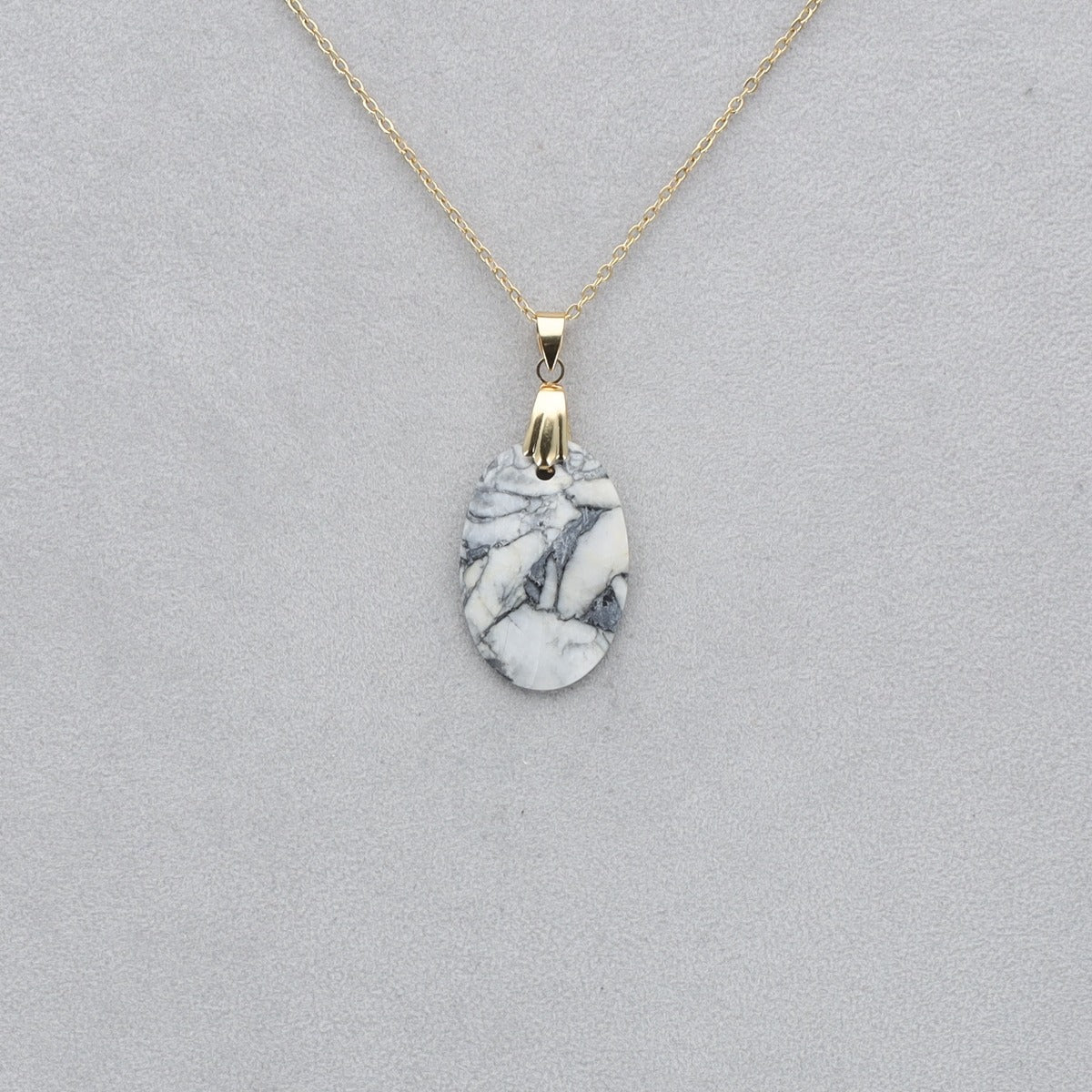 Pinolite Cabochon percé 101