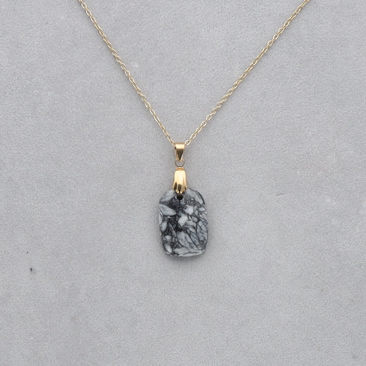 Pinolite Cabochon percé 112