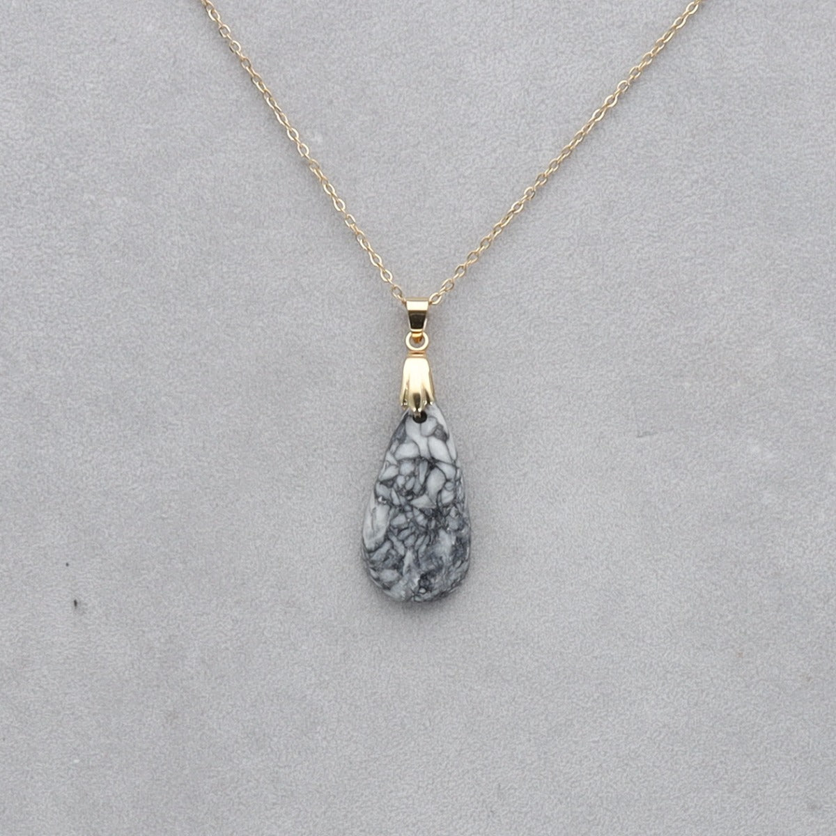 Pinolite Cabochon percé 114