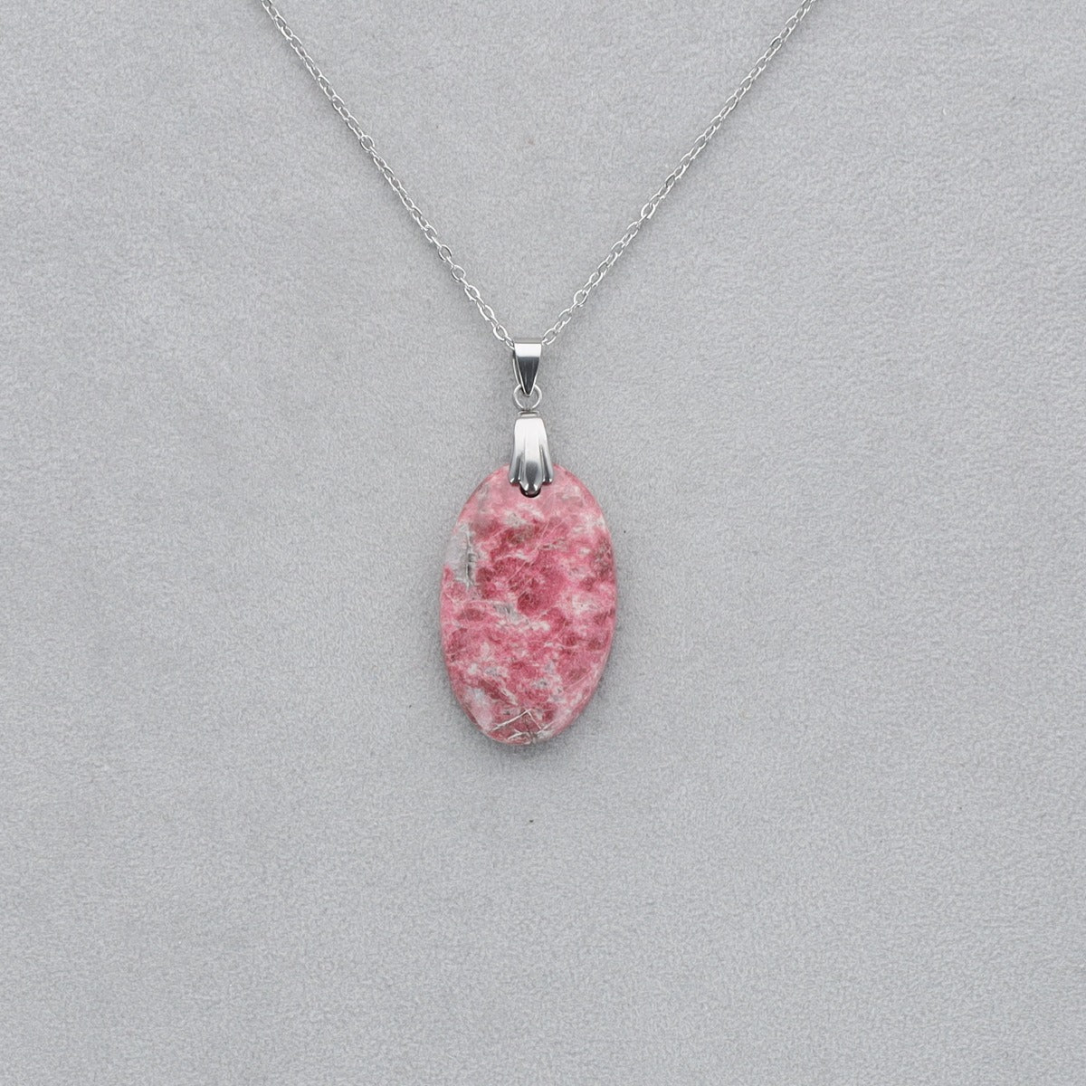Thulite Cabochon percé 81