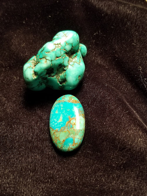 Turquoise, minéral naturel