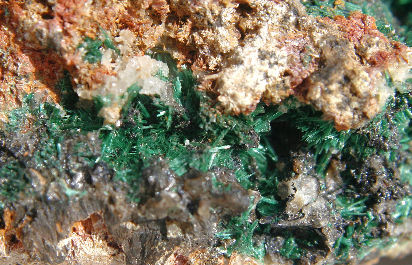 Malachite, minéral naturel