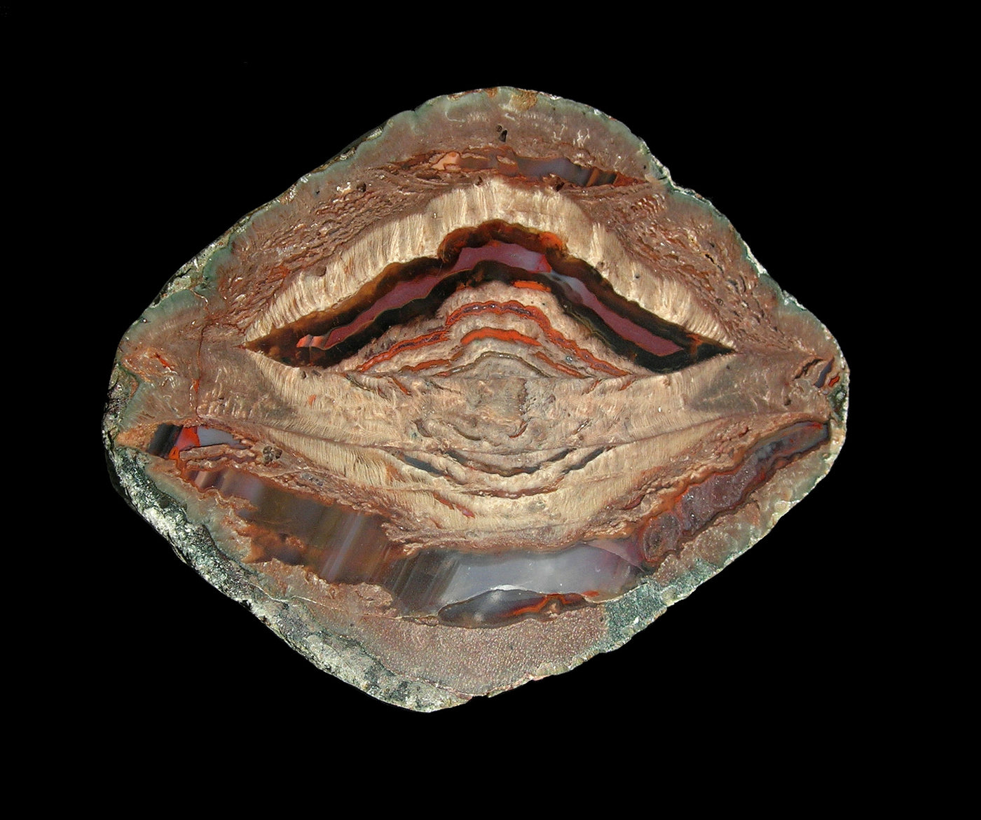 Agate, minéral naturel