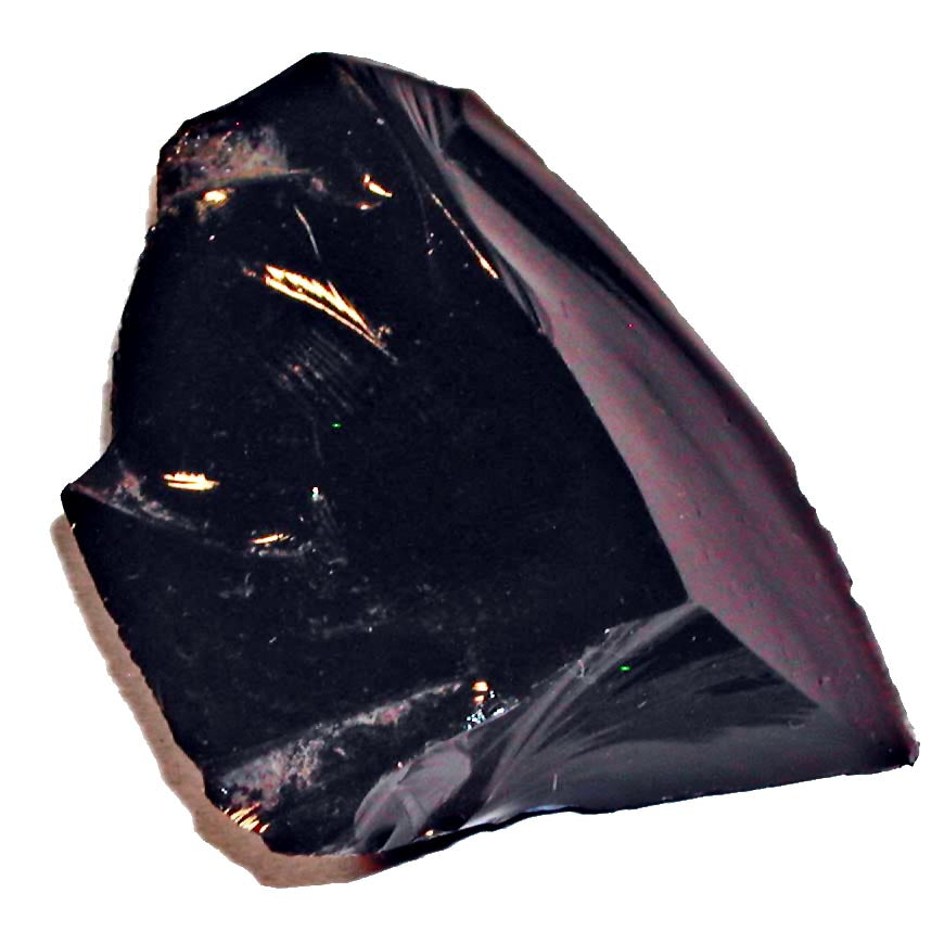 Obsidienne, minéral naturel