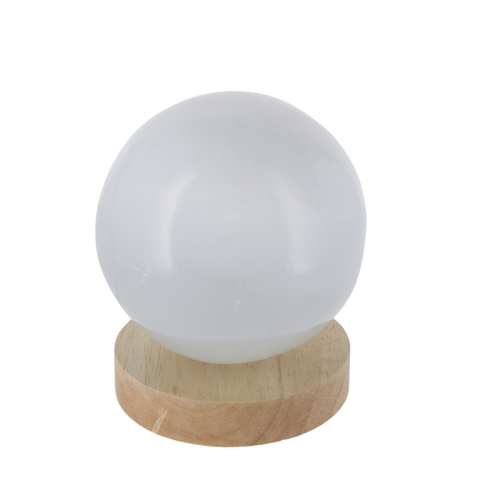 Lampe Boule Sélénite 12cm