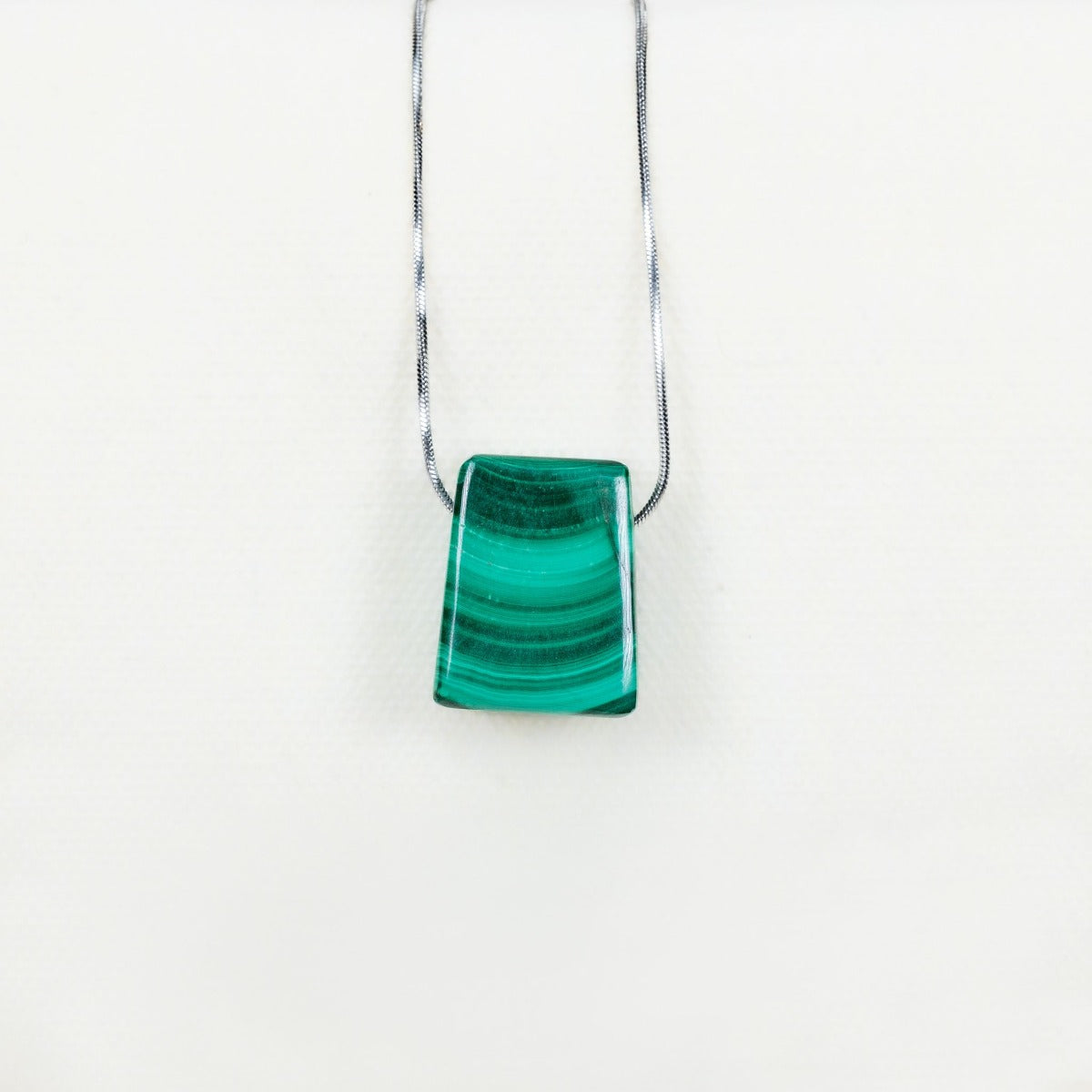 Pendentif Nogoon - Malachite