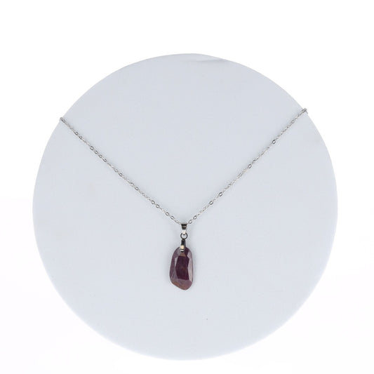 Cabochon Rubis facetté