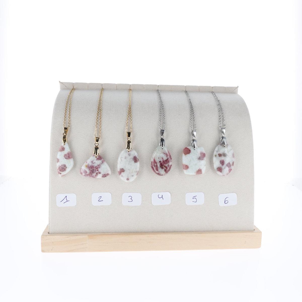 Cabochons - Tourmaline rose-6