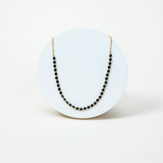Pendentif Siya - Spinelle Noir