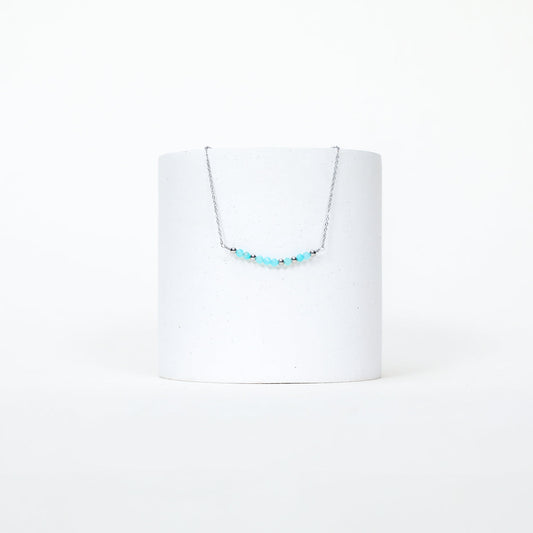 Ras de cou Jeannine - Amazonite extra