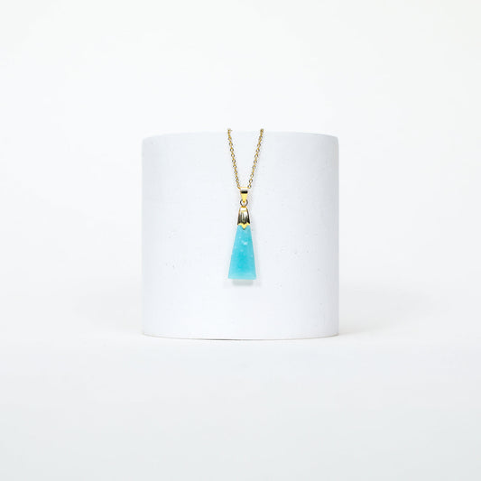 Pendentif Annette - Amazonite extra