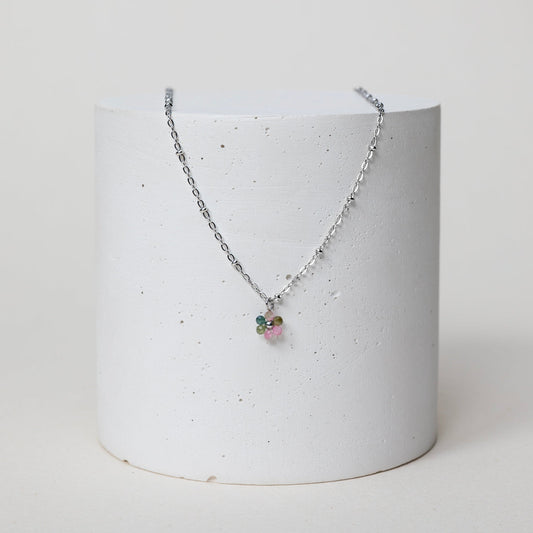Pendentif Valérie - Tourmaline Melon