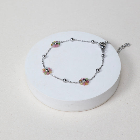 Bracelet Céline - Tourmaline Melon