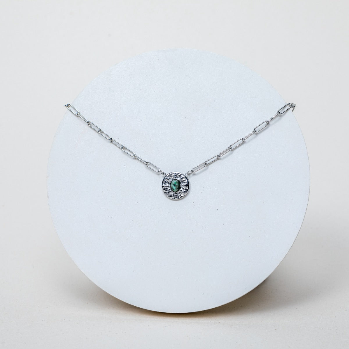 Collier Olivia - Turquoise Africaine