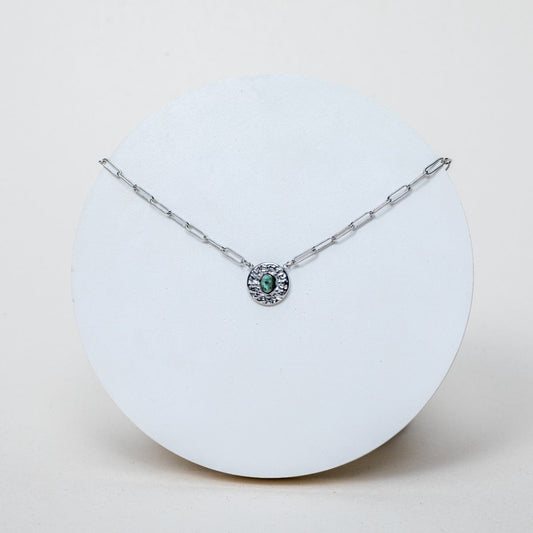 Collier Olivia - Turquoise Africaine