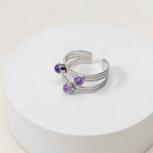Bague Esmée - Améthyste