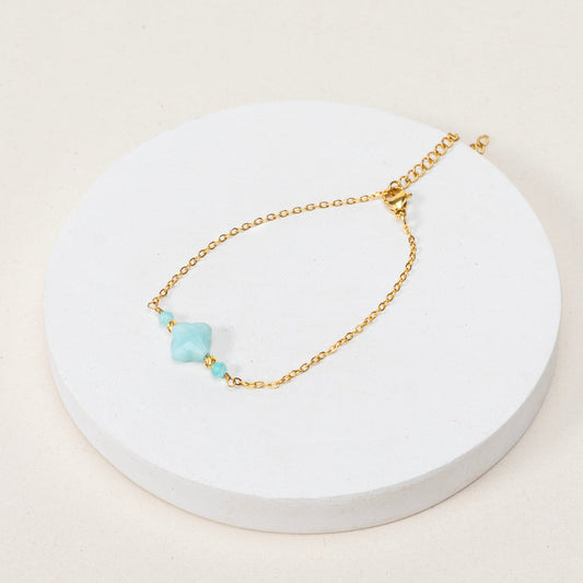 Bracelet Constance - Amazonite extra