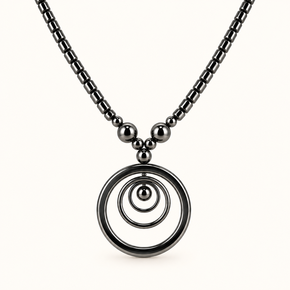 Collier Azadée - Hématite