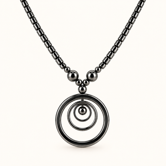 Collier Azadée - Hématite