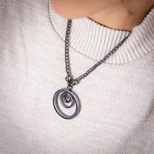 Collier Azadée - Hématite