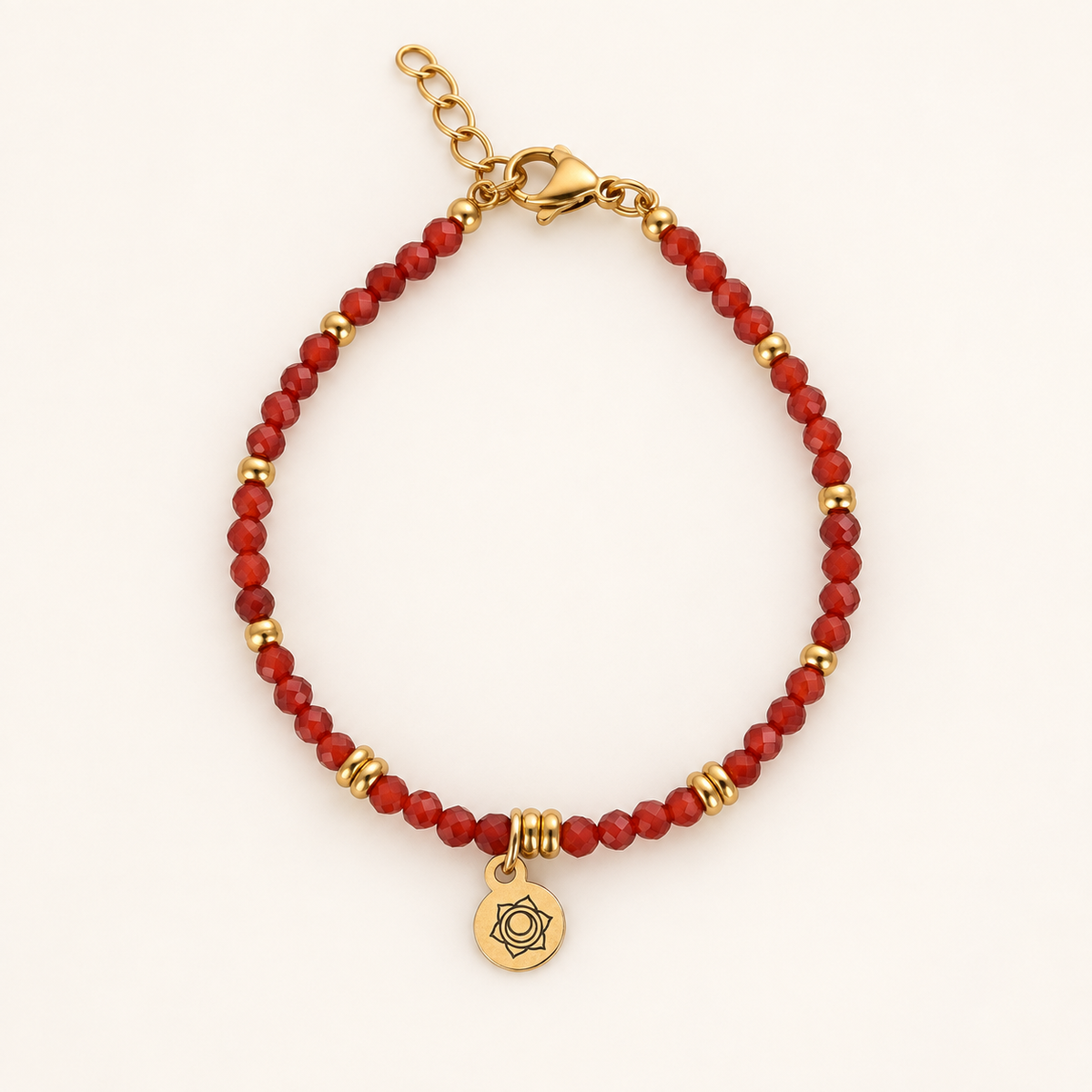 Bracelet Chakra Sacré – Cornaline