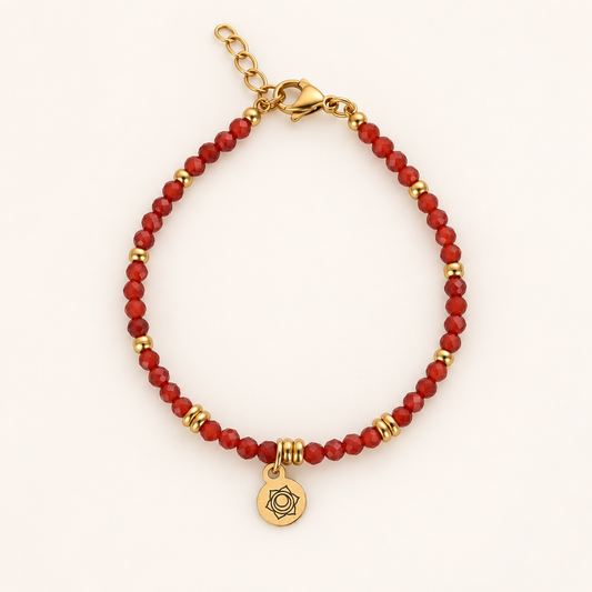 Bracelet Chakra Sacré – Cornaline