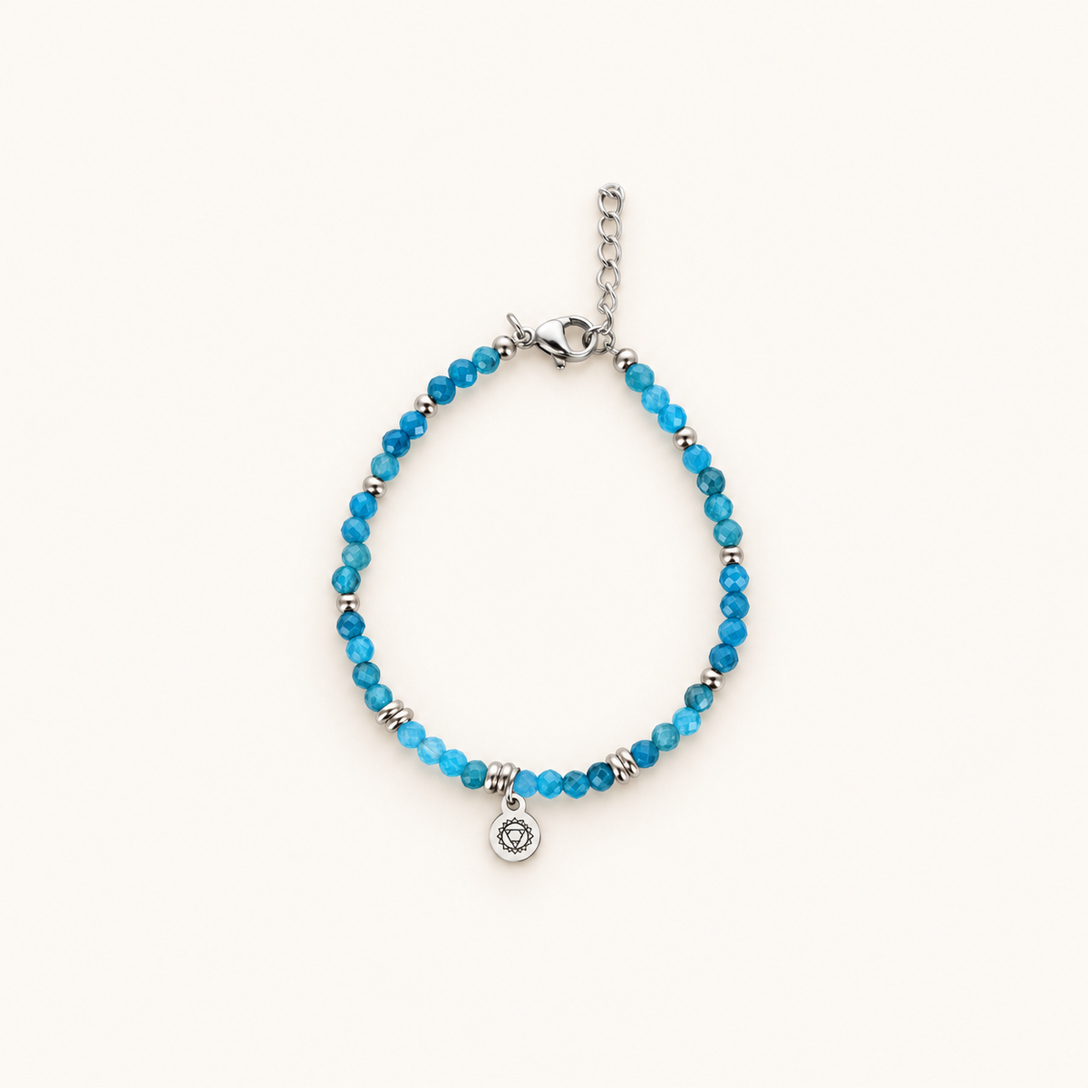 Bracelet Chakra Gorge – Apatite bleue