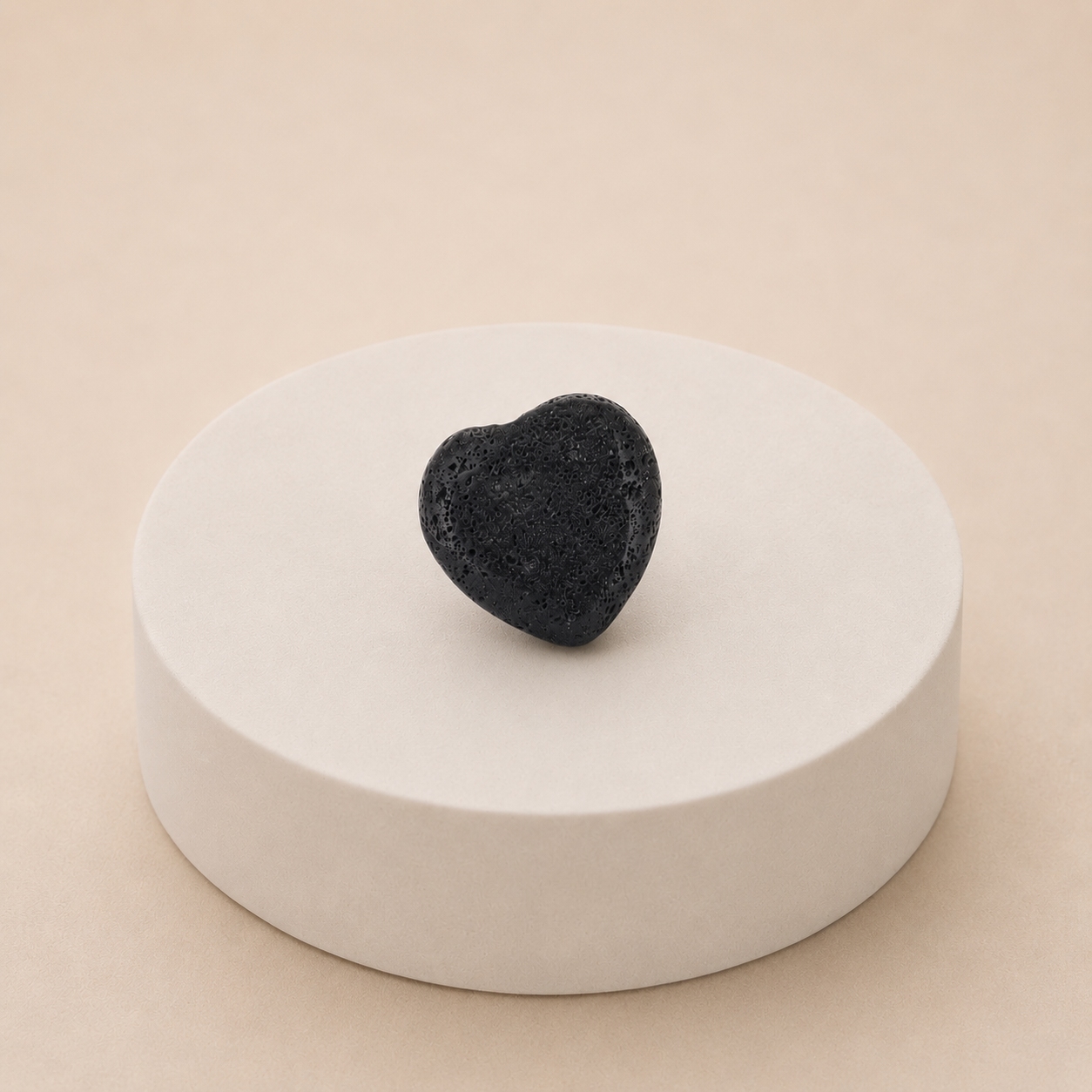 Coeur pierre de lave Isaac