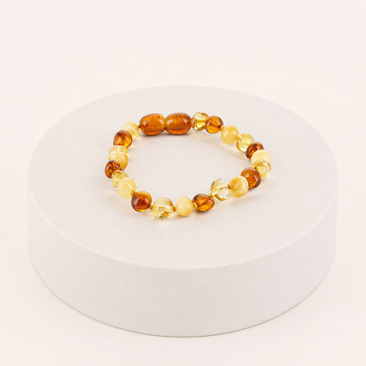 Bracelet Maxence - ambre mix