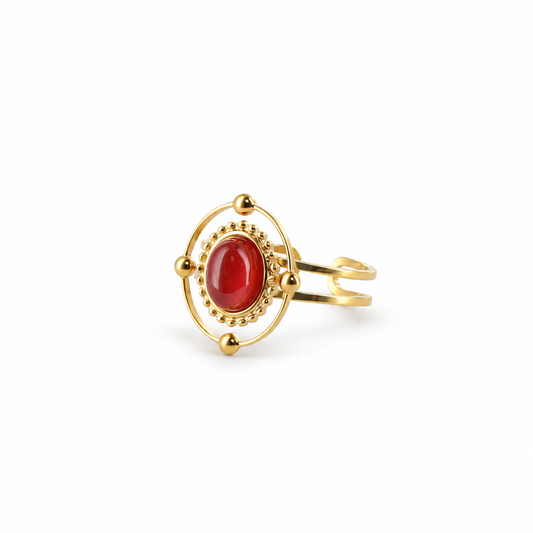Bague Cléofina - Cornaline