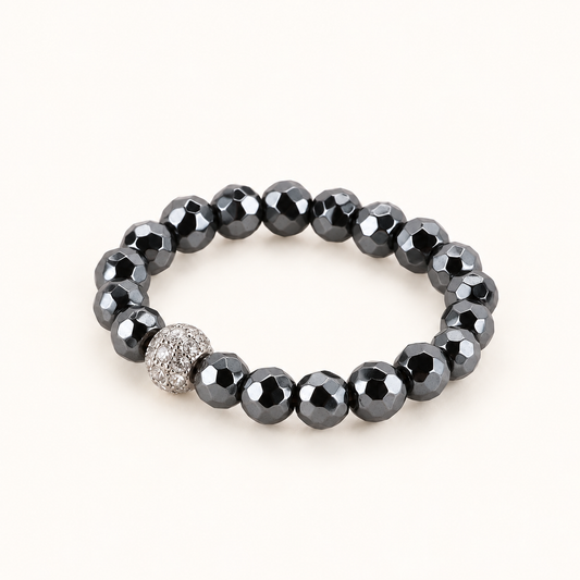 Bague Oéline - Hématite