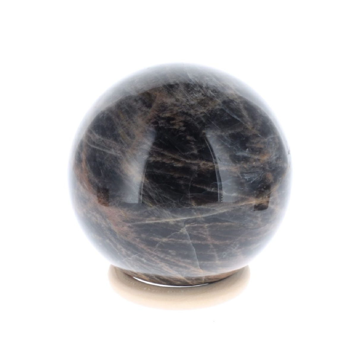 Boule Pierre de Lune noire 0.895kg