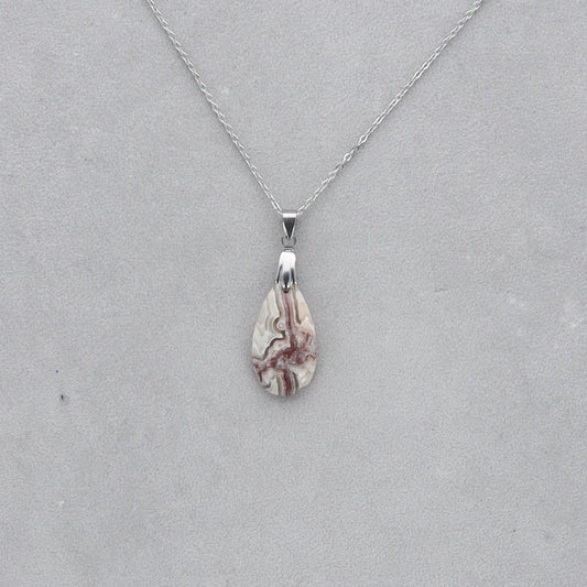 Agate Crazy Lace Cabochon percé 27