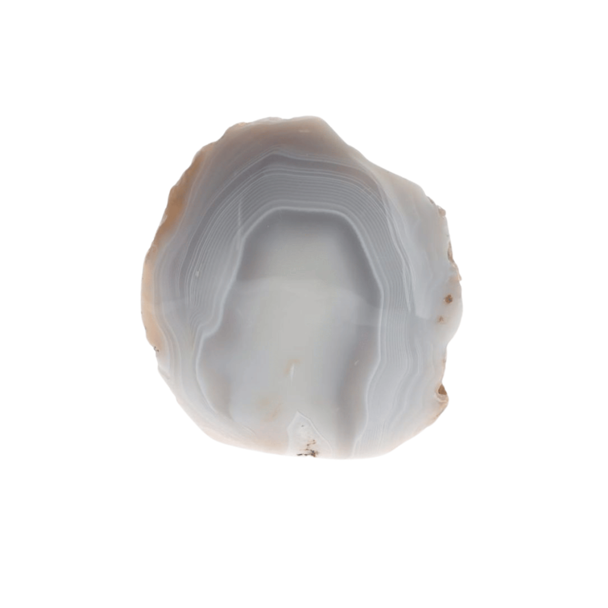 Agate Grise 1 face polie 0.854kg