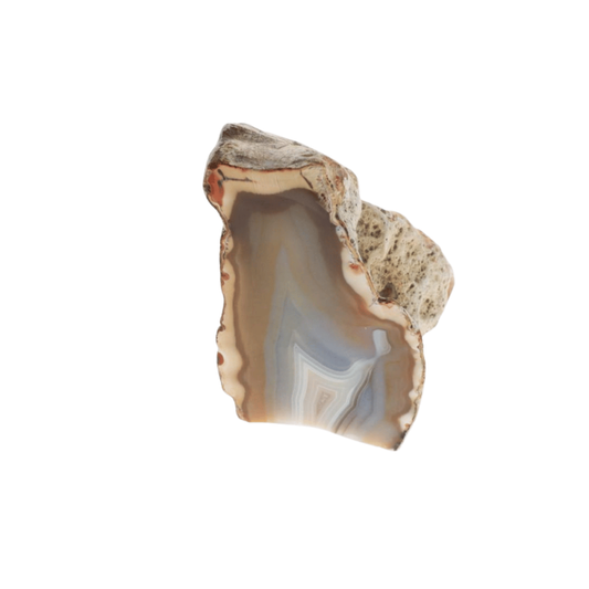 Agate Grise 1 face polie 0.899kg