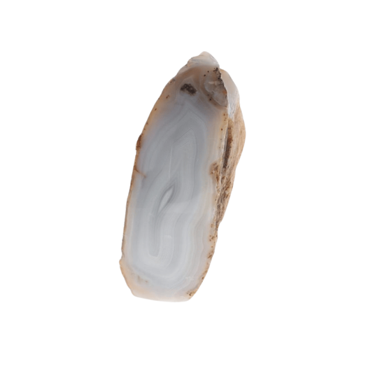 Agate Grise 1 face polie 0.625kg