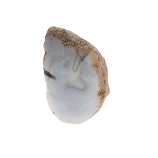 Agate Grise 1 face polie 0.848kg